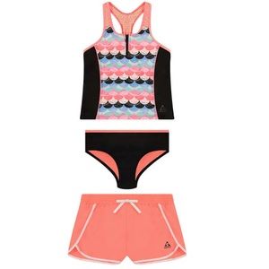 Gerry Youth 3-piece Swim Set, Pink